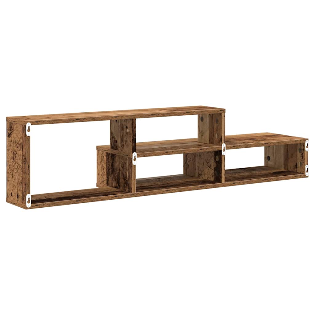 VægbeslagtilTV 120x25x28,5cm Konstrueret træ
