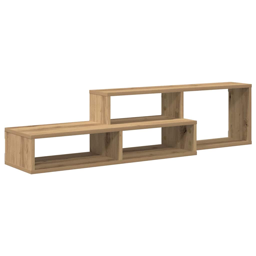 VægbeslagtilTV 120x25x28,5cm Konstrueret træ