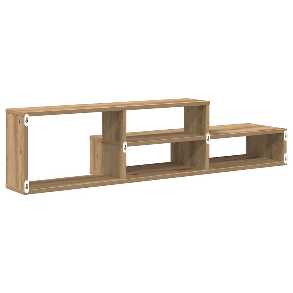 VægbeslagtilTV 120x25x28,5cm Konstrueret træ