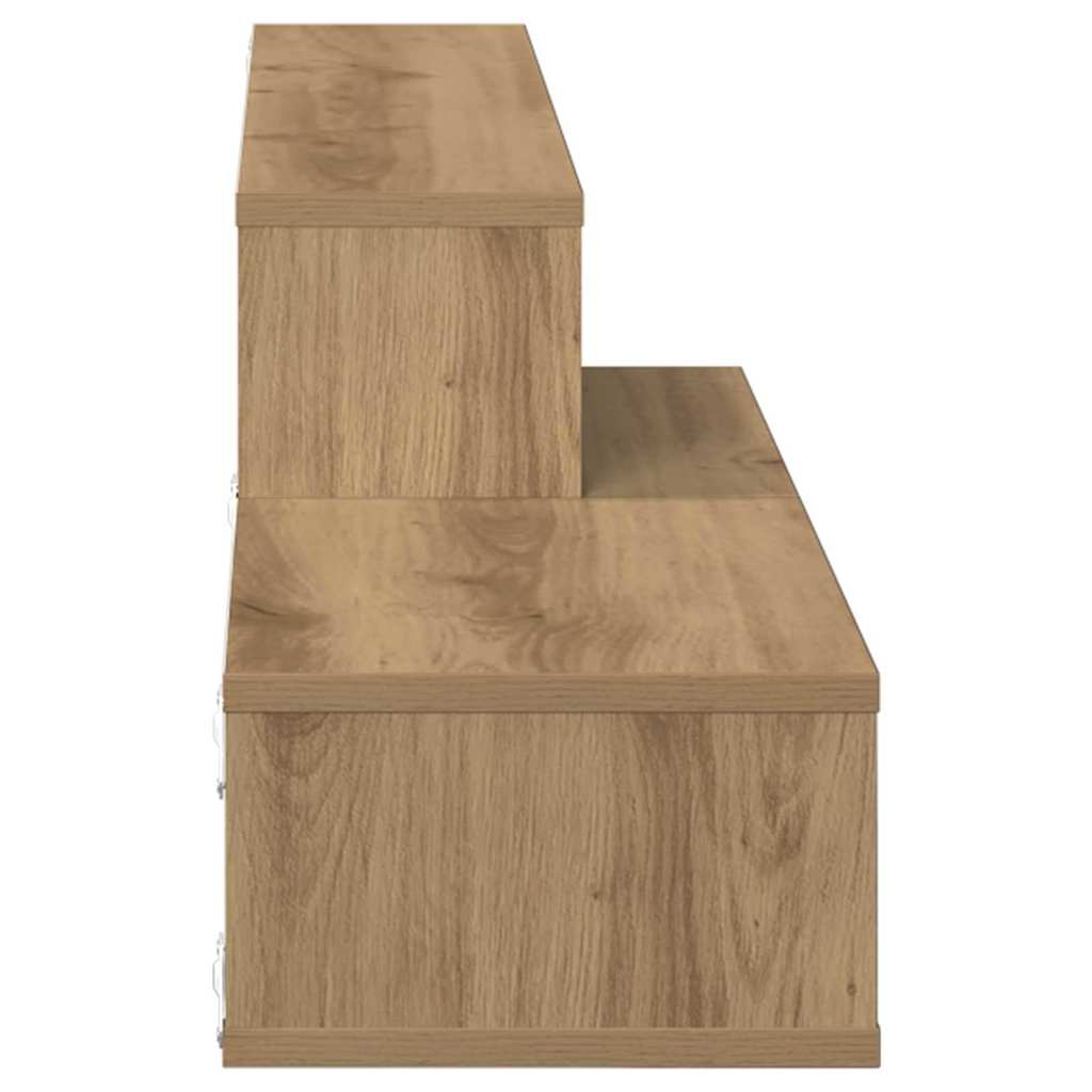 VægbeslagtilTV 120x25x28,5cm Konstrueret træ