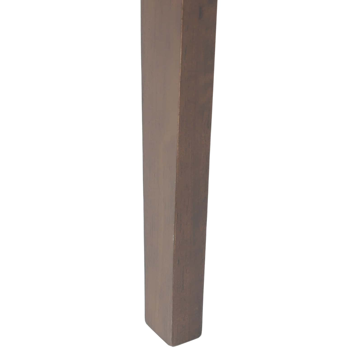 Spisestole 2 stk. Massiv Gummitræ Lys Brun 42 x 47,5 x 81 cm