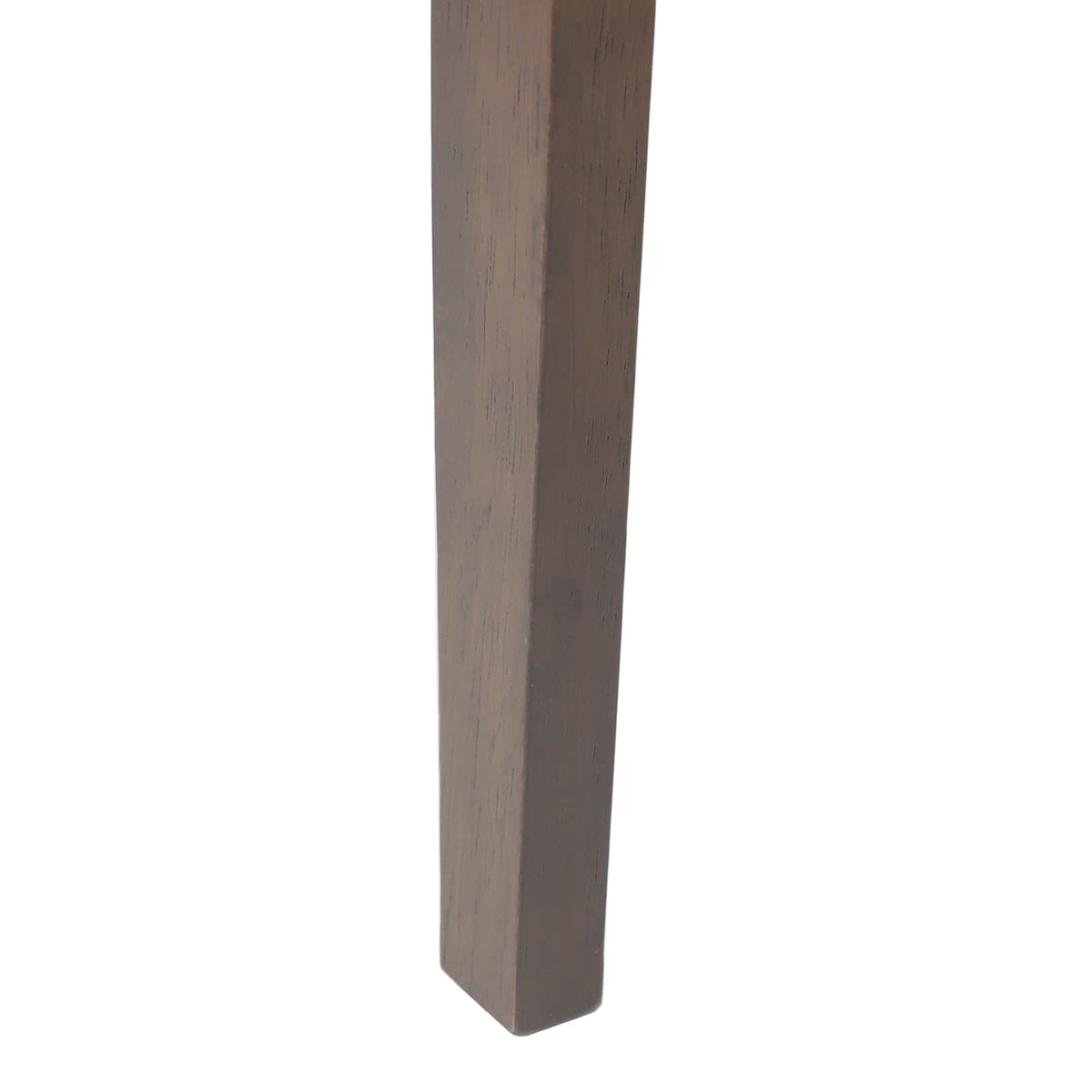 Spisestole 2 stk. Massiv Gummitræ Lys Brun 42 x 47,5 x 81 cm