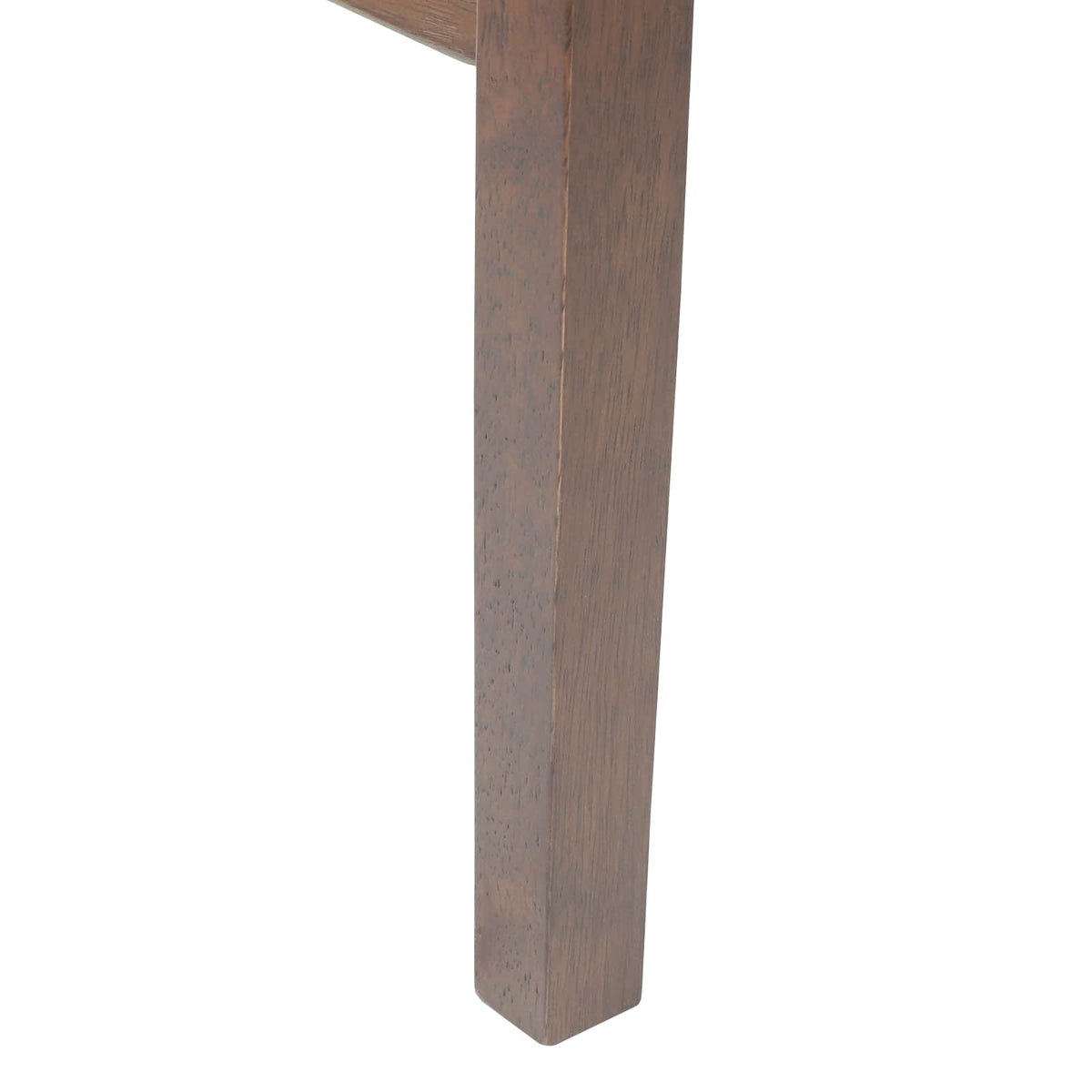 Spisestole 2 stk. Massiv Gummitræ Lys Brun 43 x 54 x 89 cm