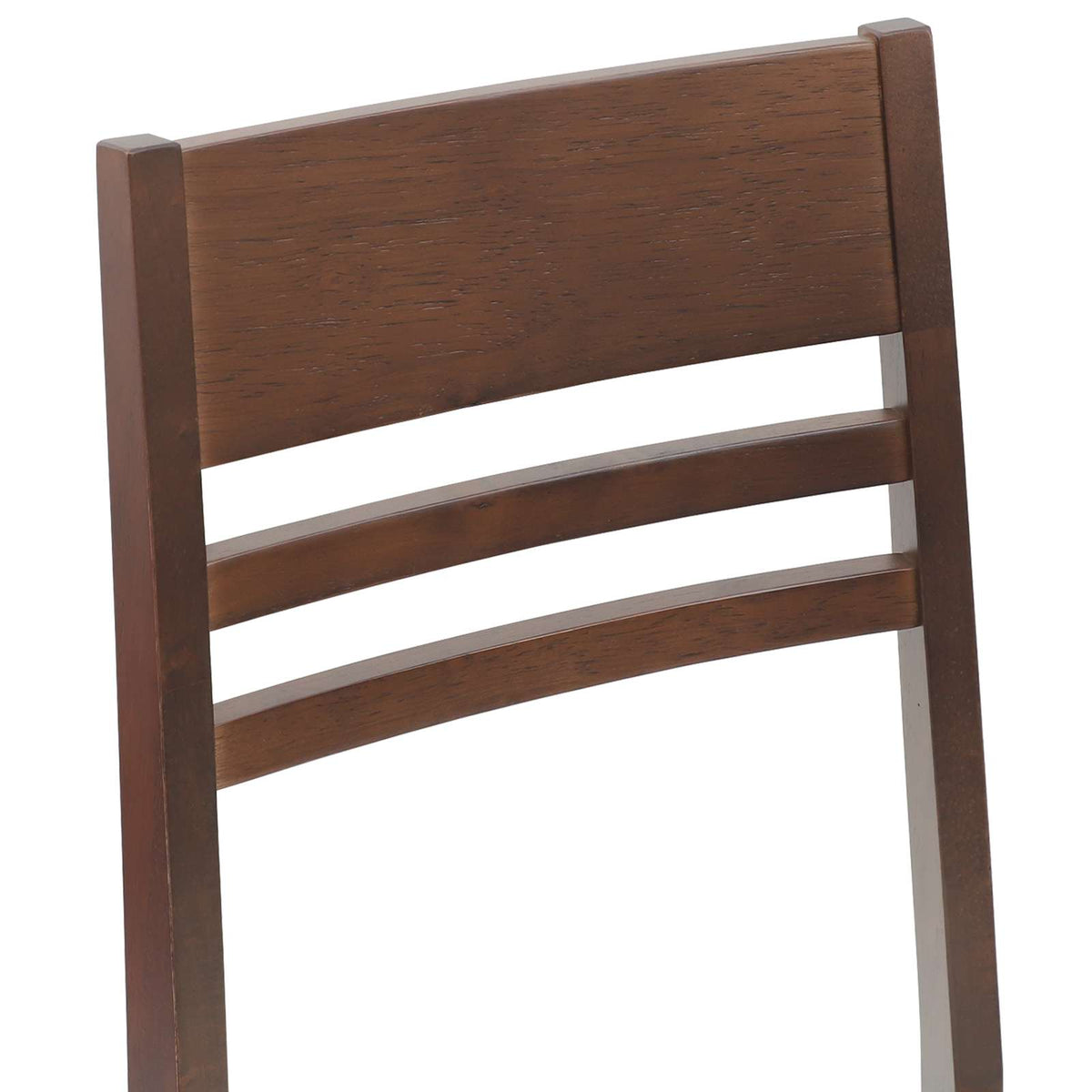 Spisestole 2 stk. Massiv Gummitræ Lys Brun 43 x 54 x 89 cm