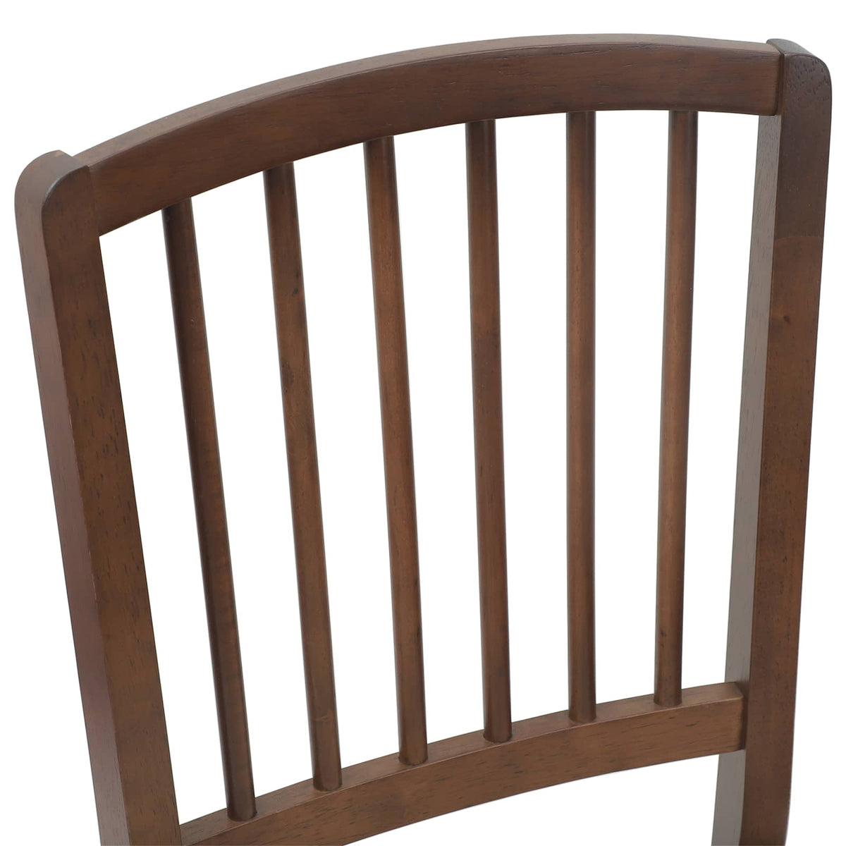 Spisestole 2 stk. Massiv Gummitræ Lys Brun 50 x 52,5 x 91 cm