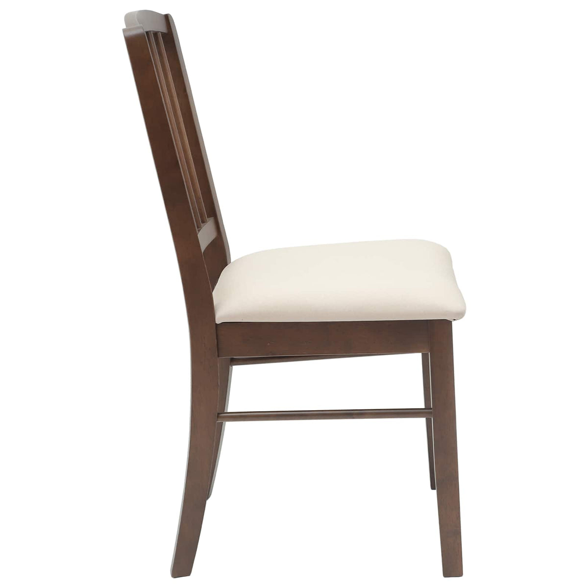 Spisestole 2 stk. Massiv Gummitræ Lys Brun 50 x 52,5 x 91 cm