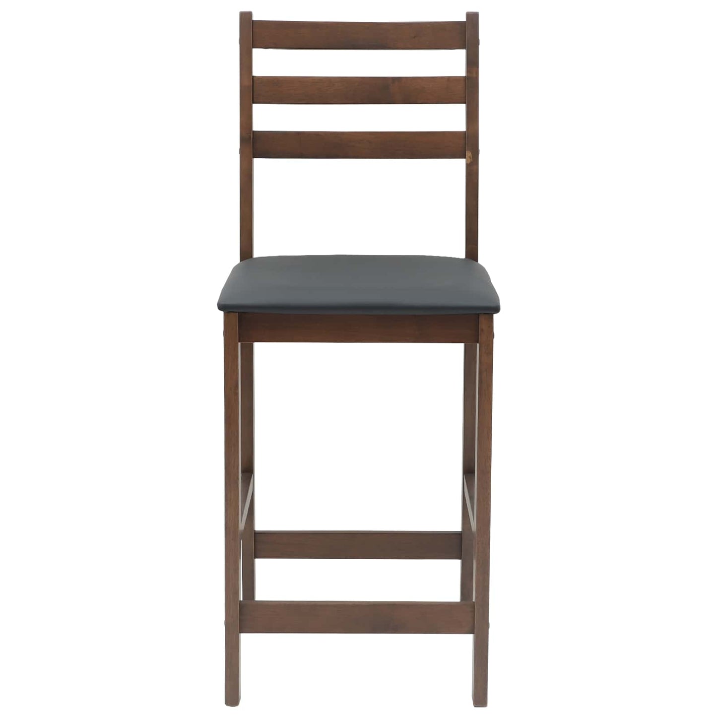 Spisestole 2 stk. Massiv Gummitræ Lys Brun 40 x 47,5 x 99,5 cm