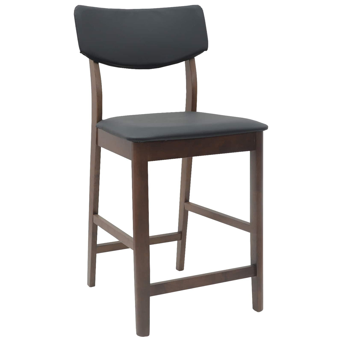 Spisestole 2 stk. Massiv Gummitræ Lys Brun 48 x 49 x 95 cm