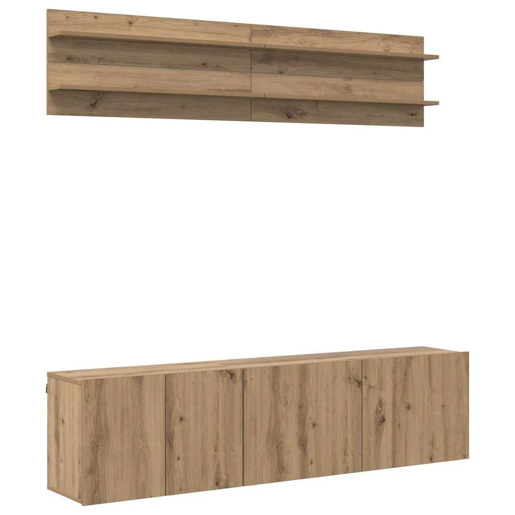 TV Enheder 6 stk. artisan eg Konstrueret træ