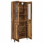 Highboard Gammelt træ 69,5 x 34 x 180 cm Konstrueret træ