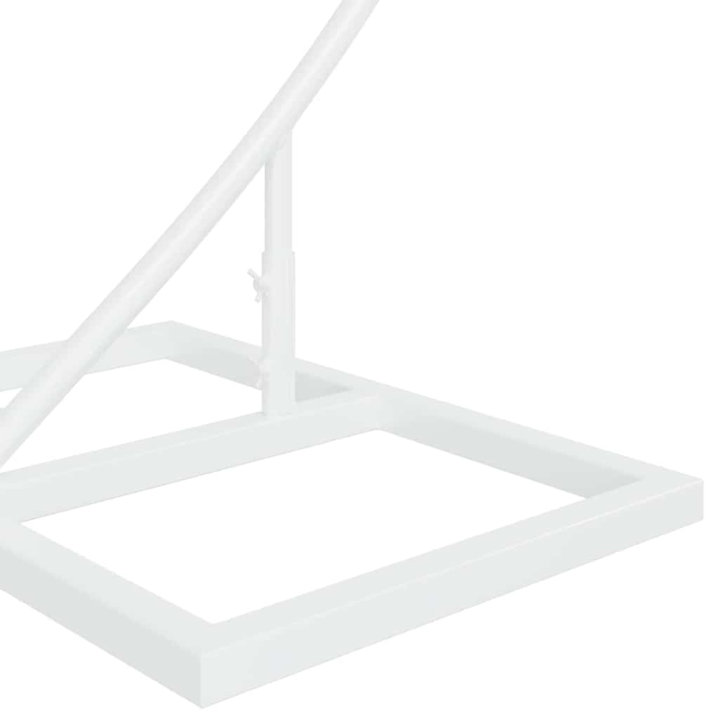 Enkelt Bryllupsbue Hvid 220 x 45 x 200 cm Stål