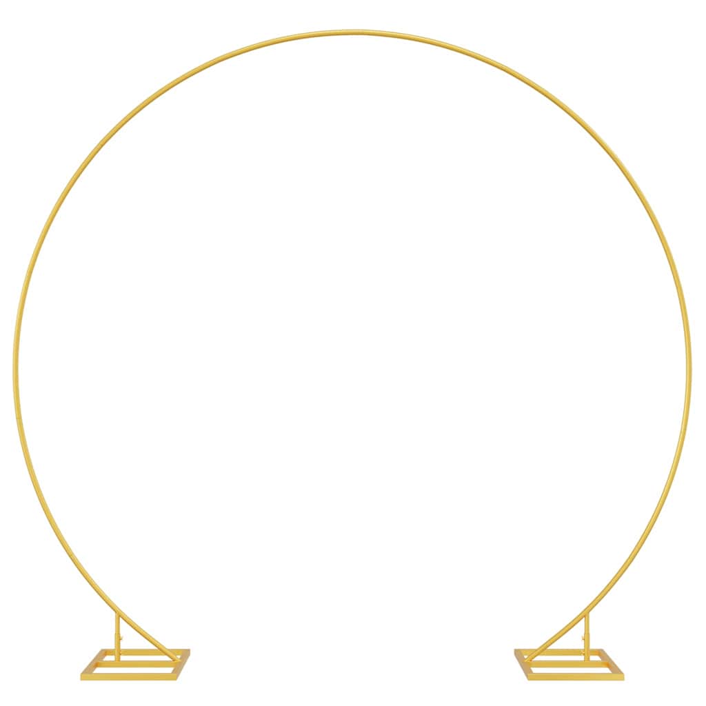 Enkelt Bryllupsbue Guld 220 x 45 x 200 cm Stål