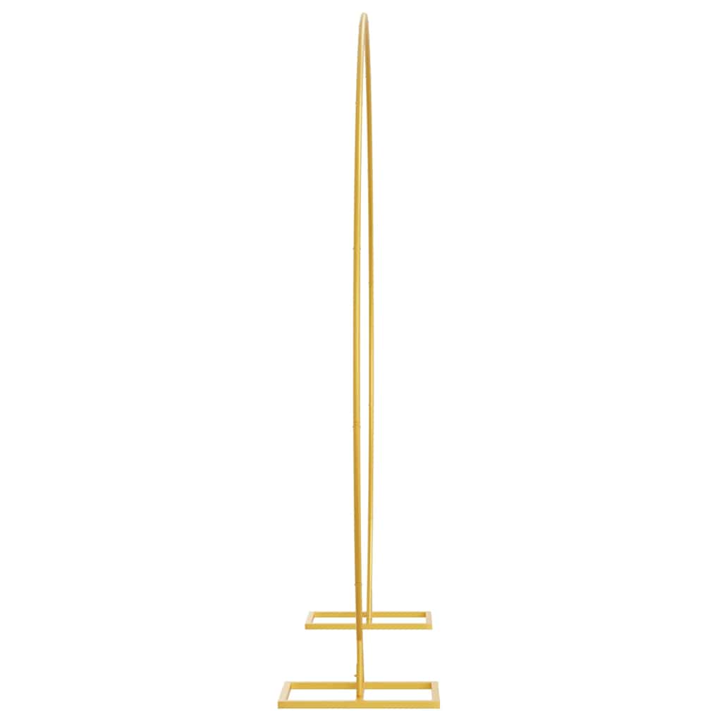 Enkelt Bryllupsbue Guld 220 x 45 x 200 cm Stål