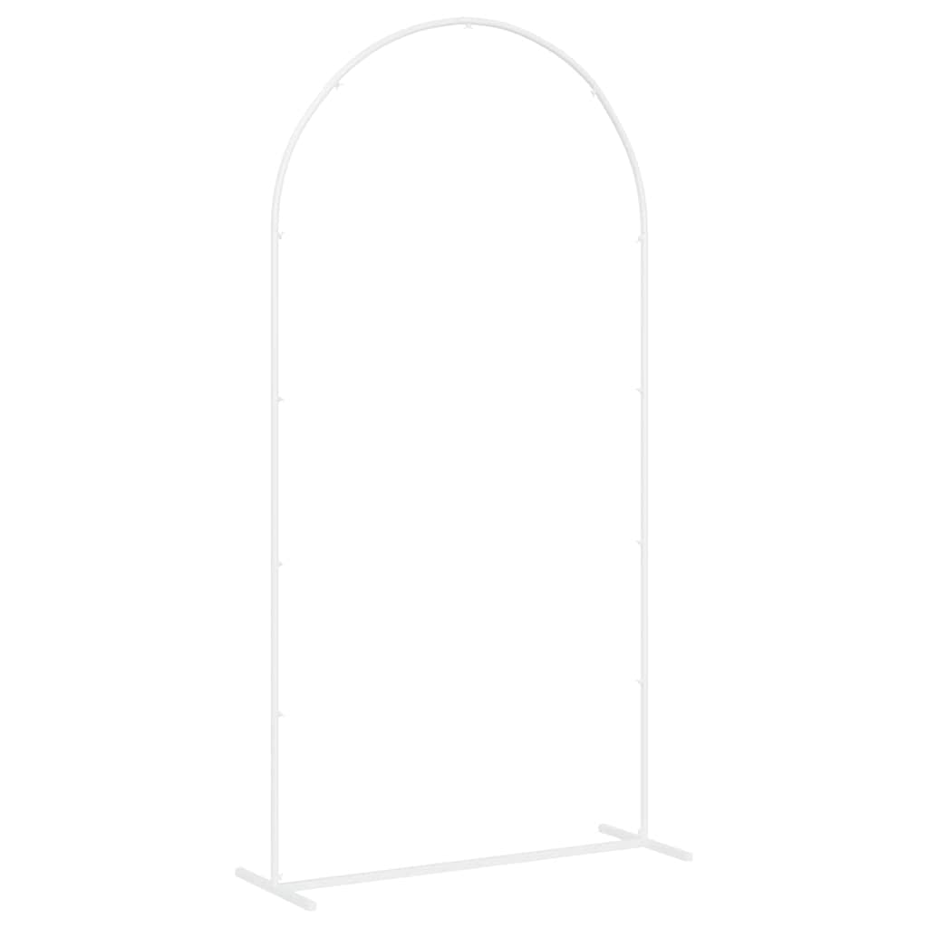 Bryllupsbue Hvid 100 x 39 x 200 cm Stål