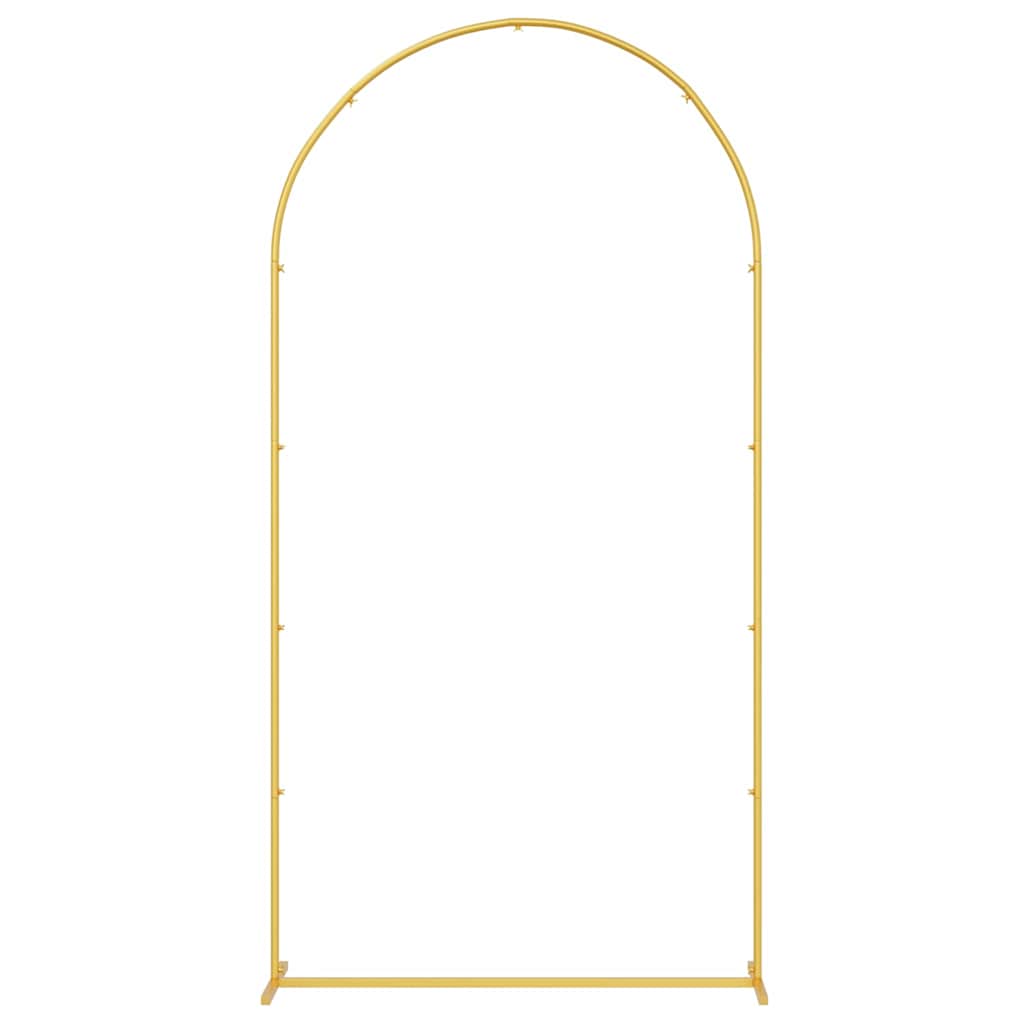 Bryllupsbue Guld 100 x 39 x 200 cm Stål