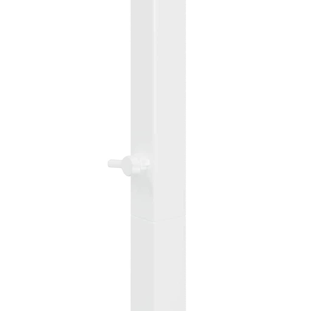 Bryllupsbue Hvid 150 x 49,5 x 200 cm Stål