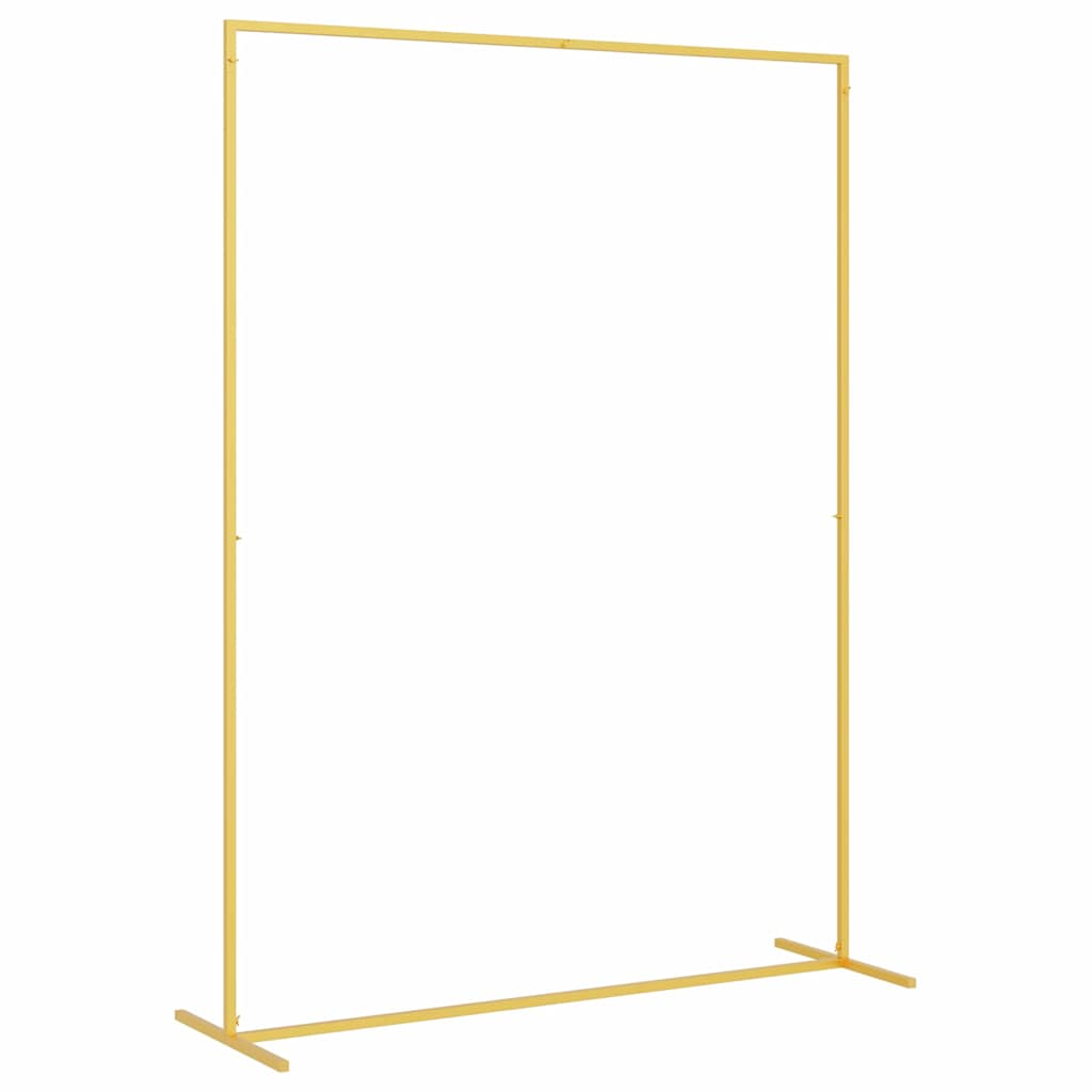 Bryllupsbue Guld 150 x 49,5 x 200 cm Stål