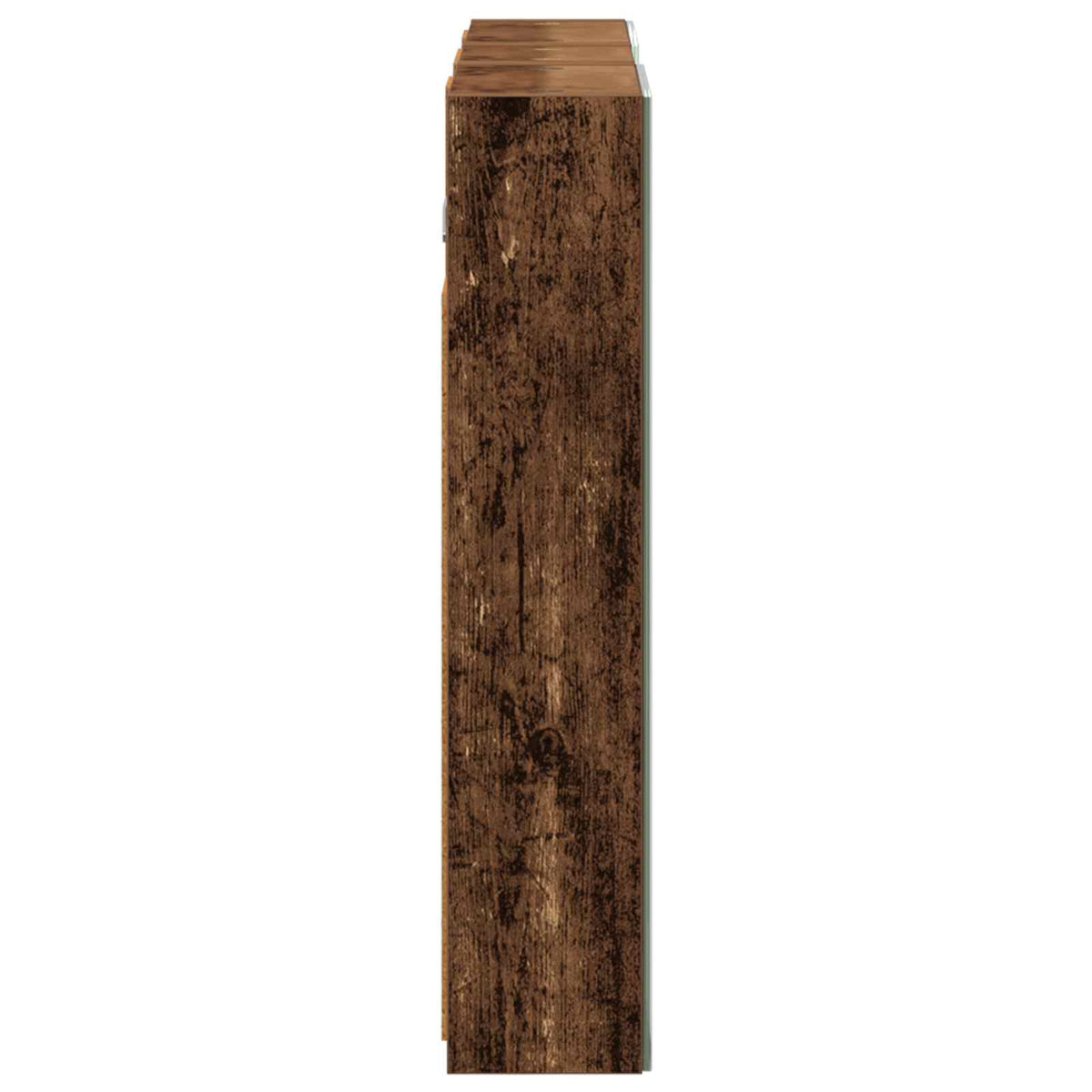 Badeværelsesskabsæt 3 stk. 80 x 10,5 x 50 cm Konstrueret træ