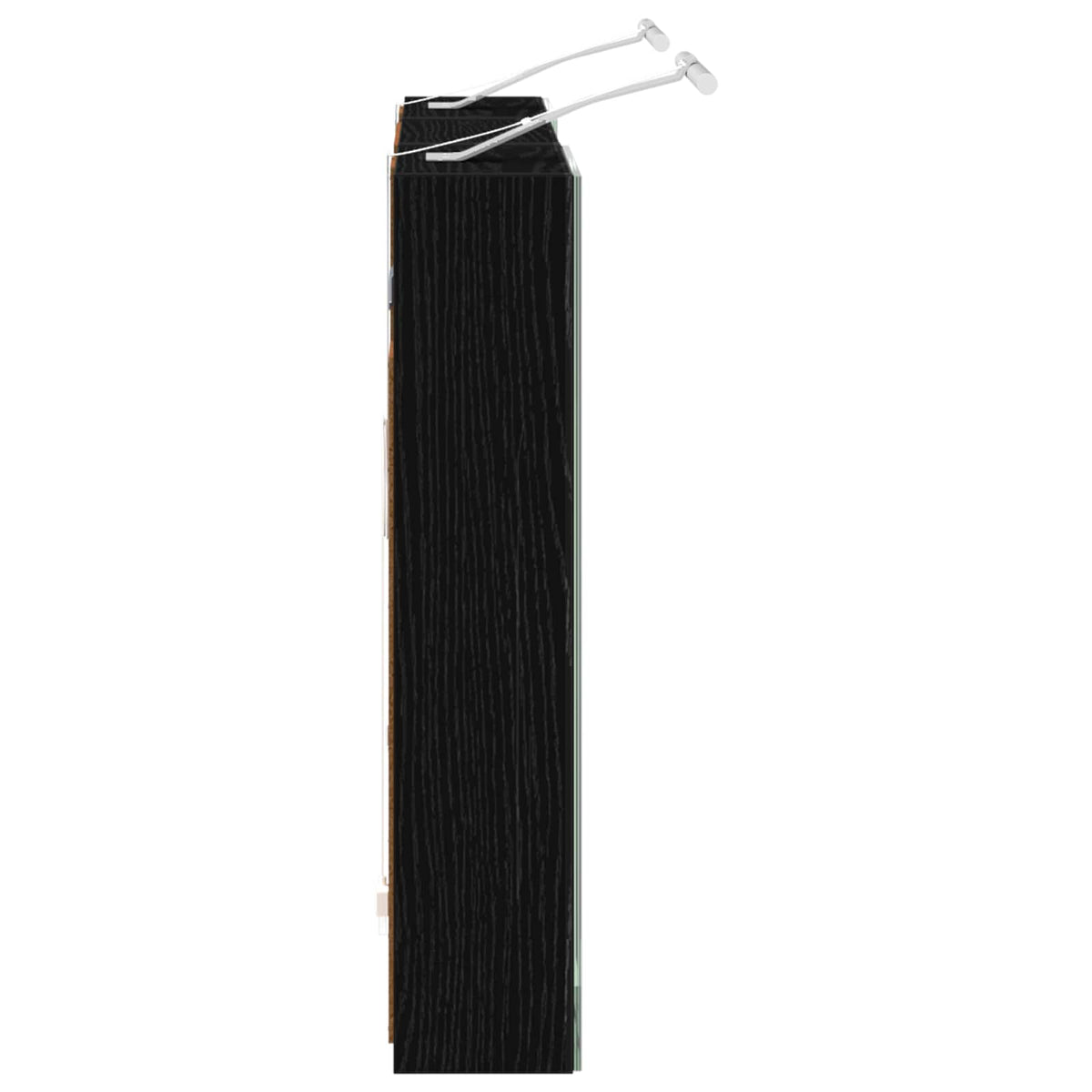 Badeværelsesskabsæt 3 stk. 90 x 10,5 x 50 cm Konstrueret træ