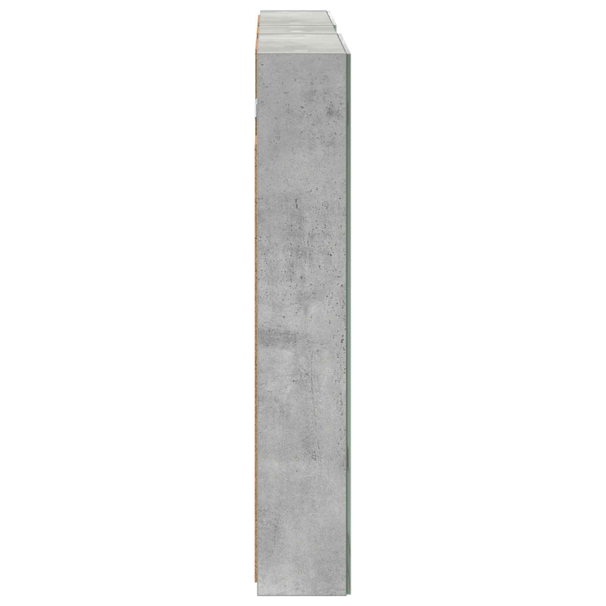 Badeværelsesskabsæt 3 stk. 100 x 10,5 x 60,5 cm Konstrueret træ