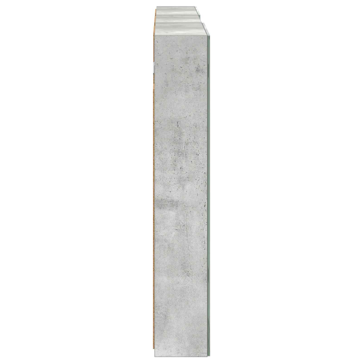 Badeværelsesskabsæt 3 stk. 110 x 10,5 x 60,5 cm Konstrueret træ