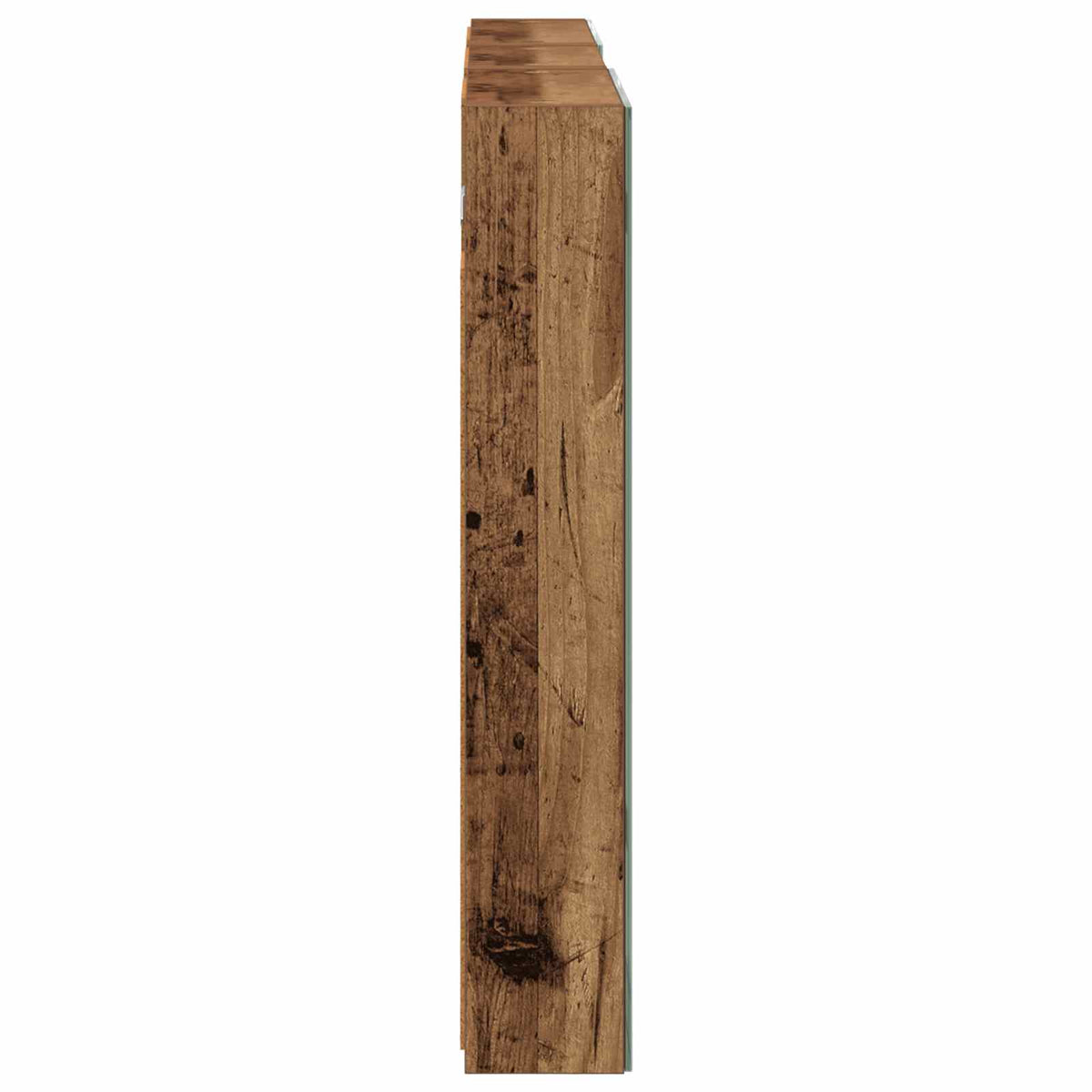Badeværelsesskabsæt 3 stk. 110 x 10,5 x 60,5 cm Konstrueret træ