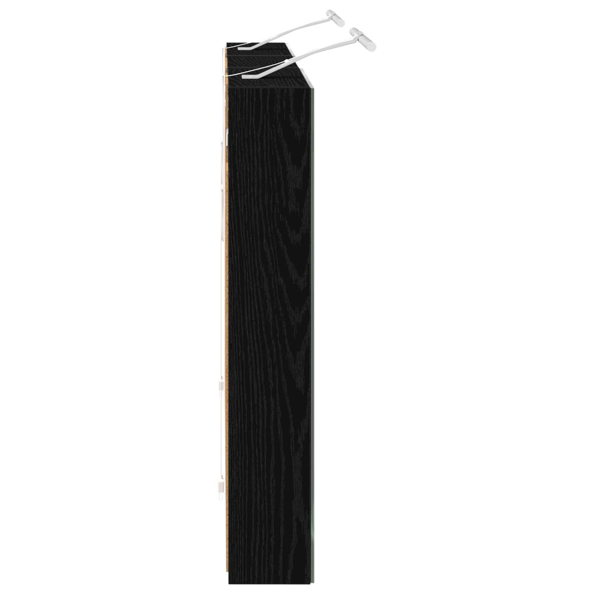 Badeværelsesskabsæt 3 stk. 110 x 10,5 x 60,5 cm Konstrueret træ