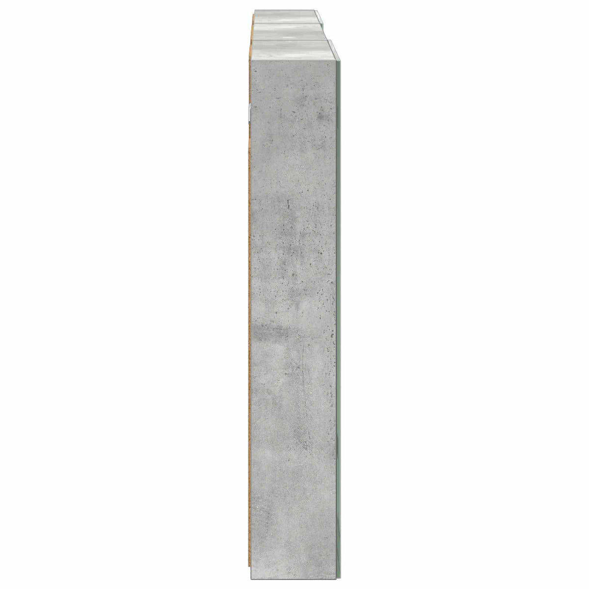 Badeværelsesskabsæt 3 stk. 120 x 10,5 x 60,5 cm Konstrueret træ