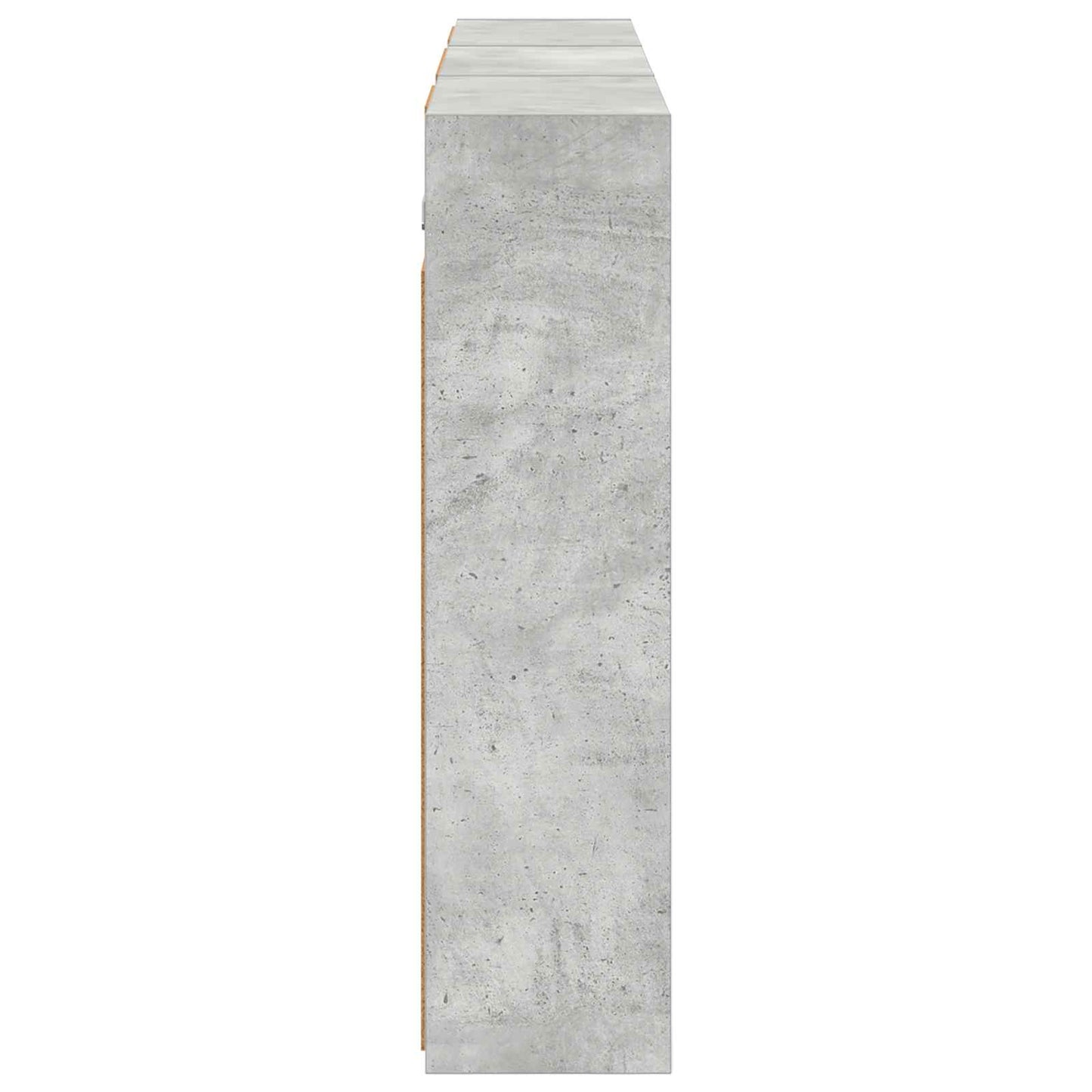Badeværelsesskabsæt 3 stk. 126 x 16 x 62.5 cm Konstrueret træ