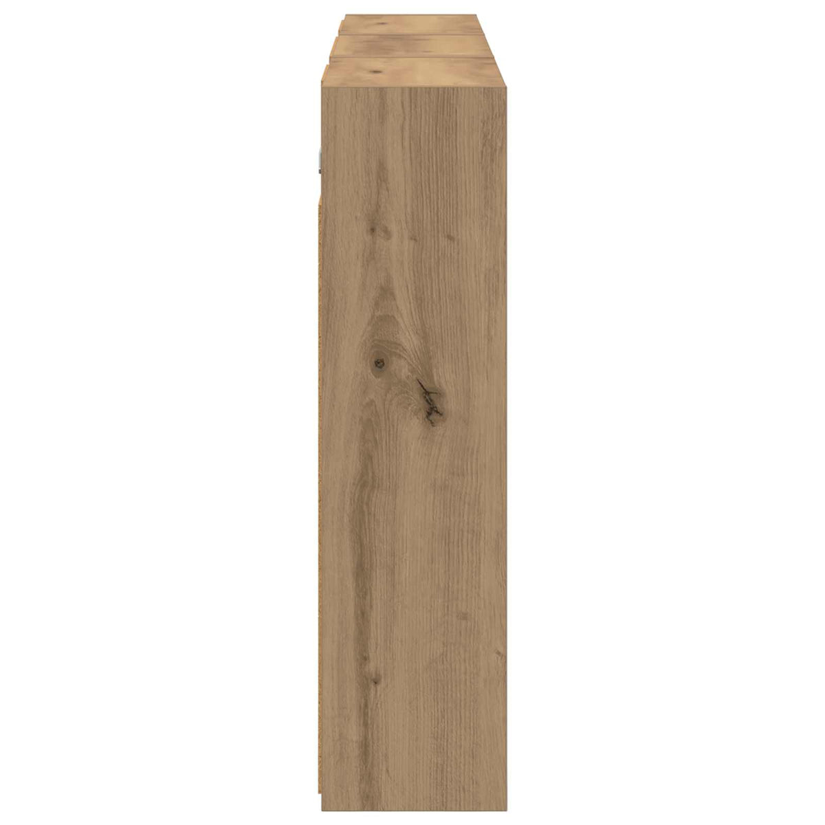 Badeværelsesskabsæt 3 stk. 126 x 16 x 62.5 cm Konstrueret træ
