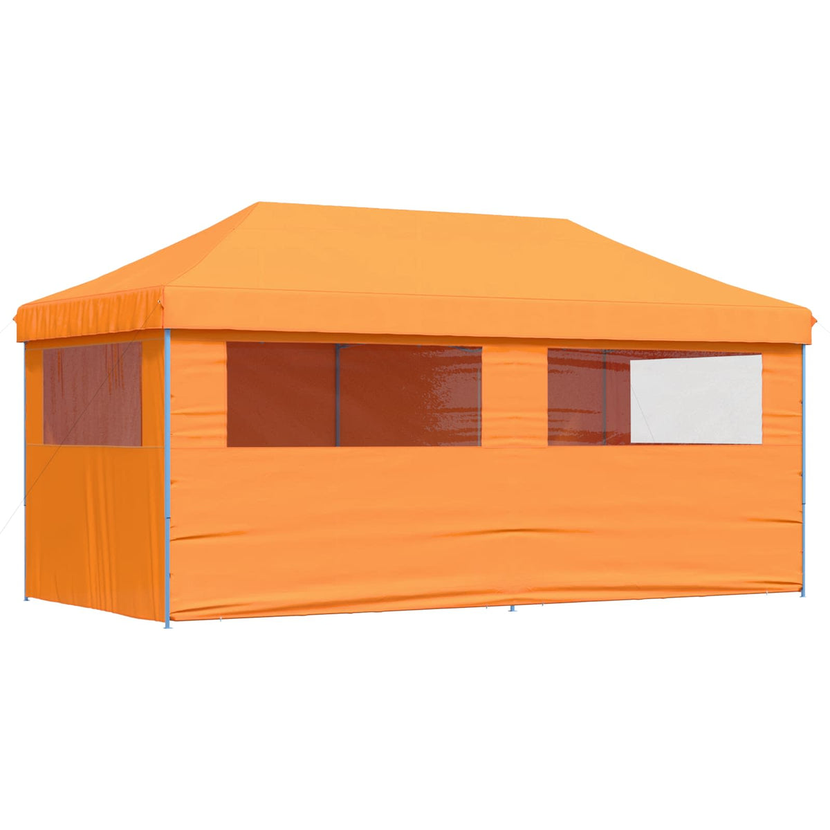 Party Tent 292 x 580 x 315 cm Orange Oxford stof