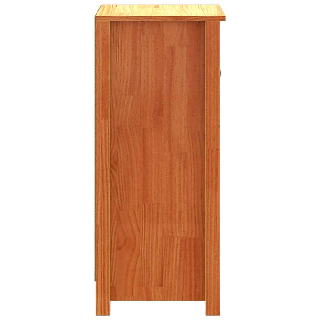 Sideboard Voks brun 39 x 34,5 x 80 cm Massiv fyrretræ
