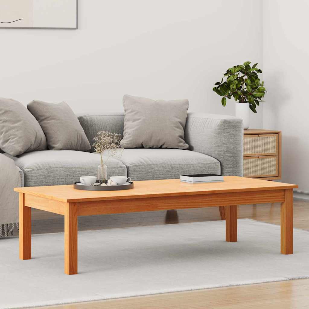 Sofabord Max Brun 110 x 50 x 30 cm Massiv fyrretræ