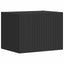 TV vægskab 39 x 31 x 29,5 cm Sort Konstrueret træ