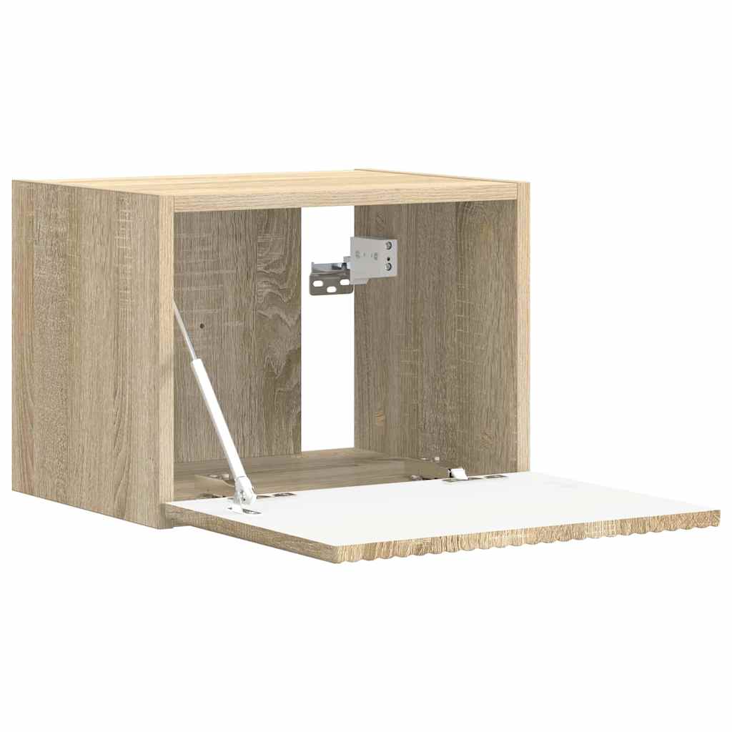 TV vægskab 39 x 31 x 29,5 cm Sonoma Konstrueret træ