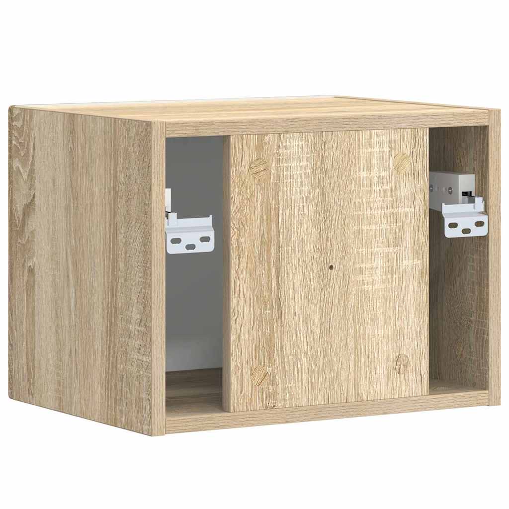 TV vægskab 39 x 31 x 29,5 cm Sonoma Konstrueret træ