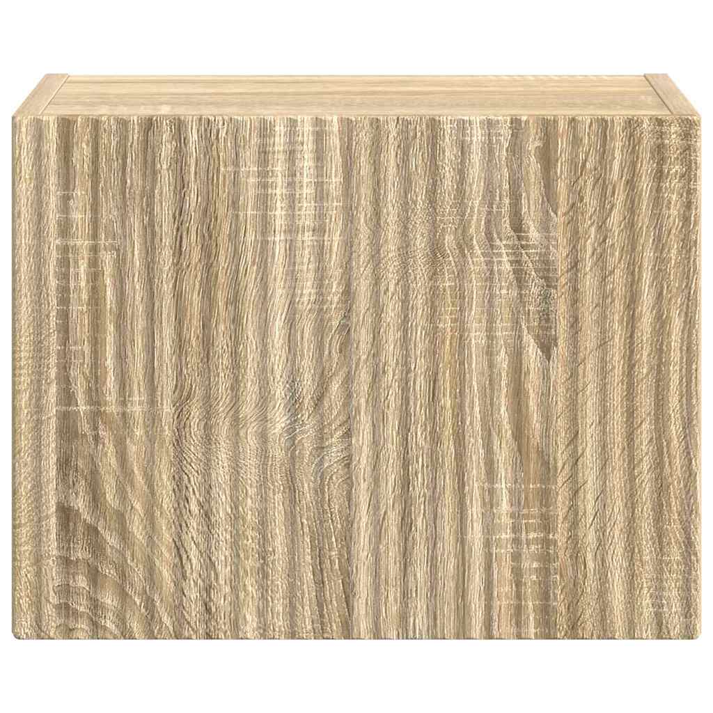 TV vægskab 39 x 31 x 29,5 cm Sonoma Konstrueret træ