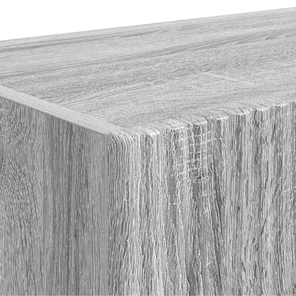 TV vægskab 39 x 31 x 29,5 cm Grå Sonoma Konstrueret træ