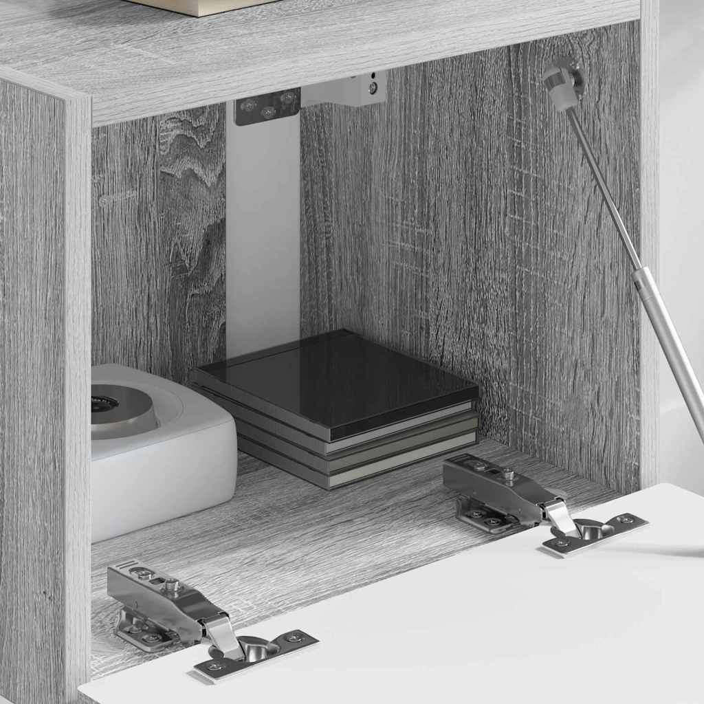 TV vægskab 39 x 31 x 29,5 cm Grå Sonoma Konstrueret træ