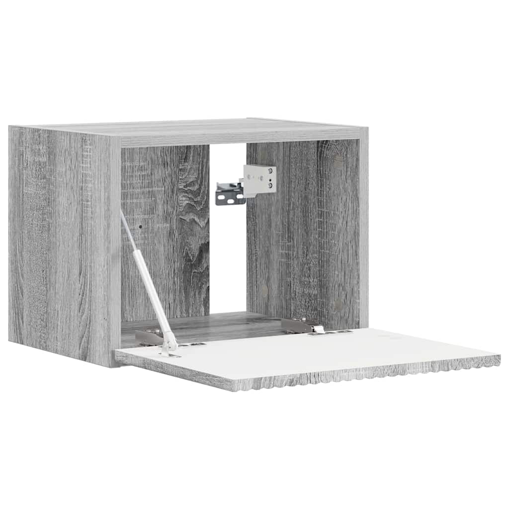 TV vægskab 39 x 31 x 29,5 cm Grå Sonoma Konstrueret træ