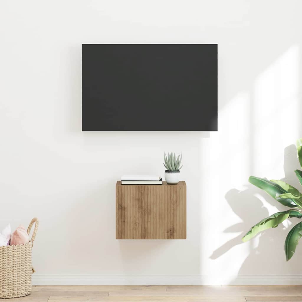 TV vægskab 39 x 31 x 29,5 cm Artisan eg Konstrueret træ