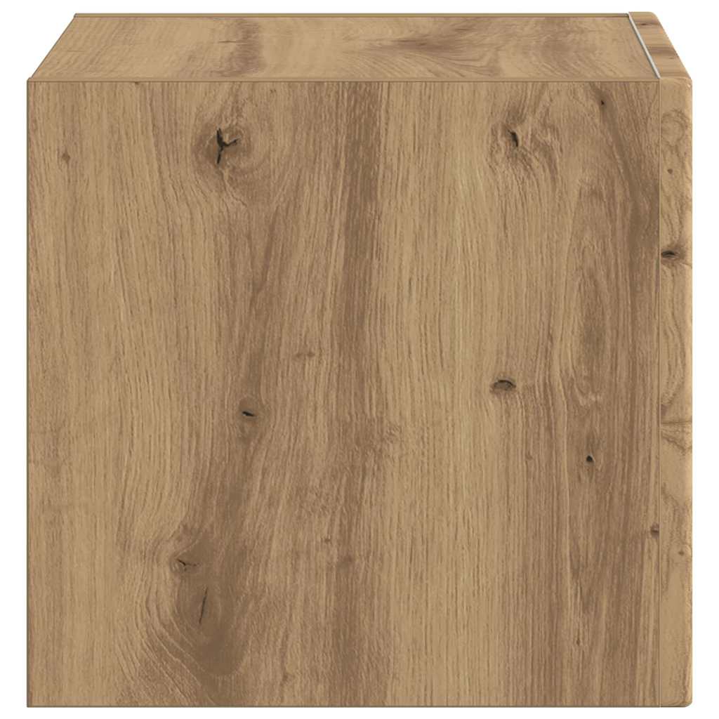 TV vægskab 39 x 31 x 29,5 cm Artisan eg Konstrueret træ
