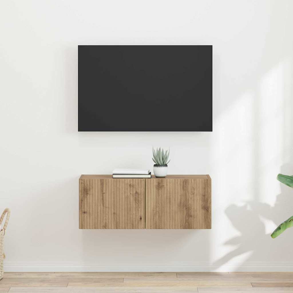 TV vægskab 2 stk. Artisan eg Konstrueret træ