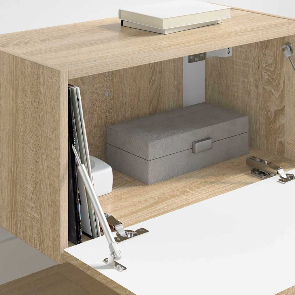 TV vægskab 60 x 31 x 29,5 cm Sonoma Konstrueret træ