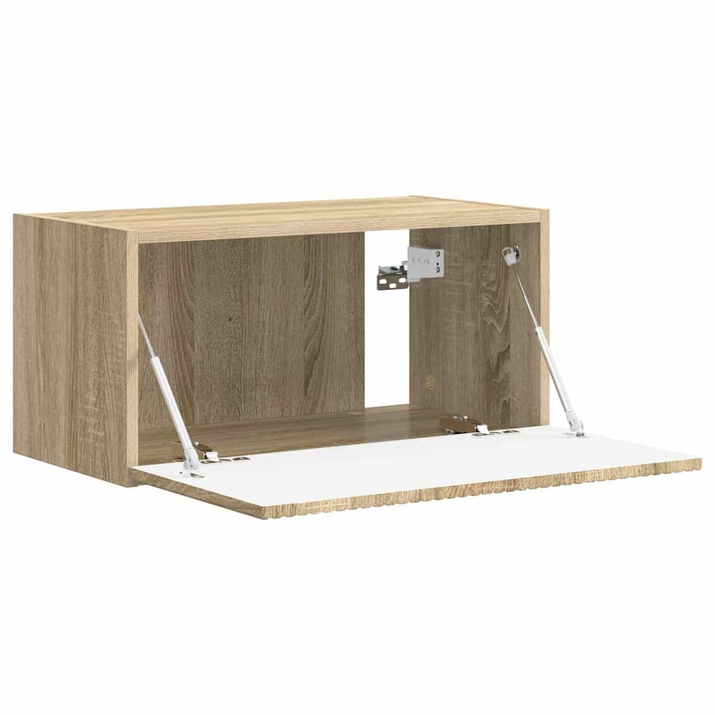 TV vægskab 60 x 31 x 29,5 cm Sonoma Konstrueret træ