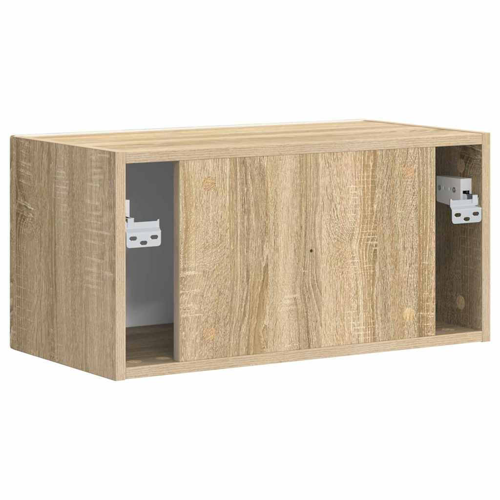 TV vægskab 60 x 31 x 29,5 cm Sonoma Konstrueret træ