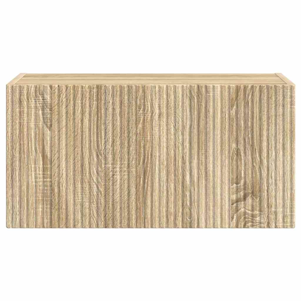TV vægskab 60 x 31 x 29,5 cm Sonoma Konstrueret træ