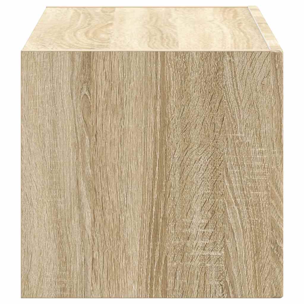 TV vægskab 60 x 31 x 29,5 cm Sonoma Konstrueret træ