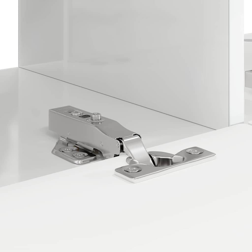 TV vægskab 78,5 x 30 x 29,5 cm Gloss Hvid Konstrueret træ