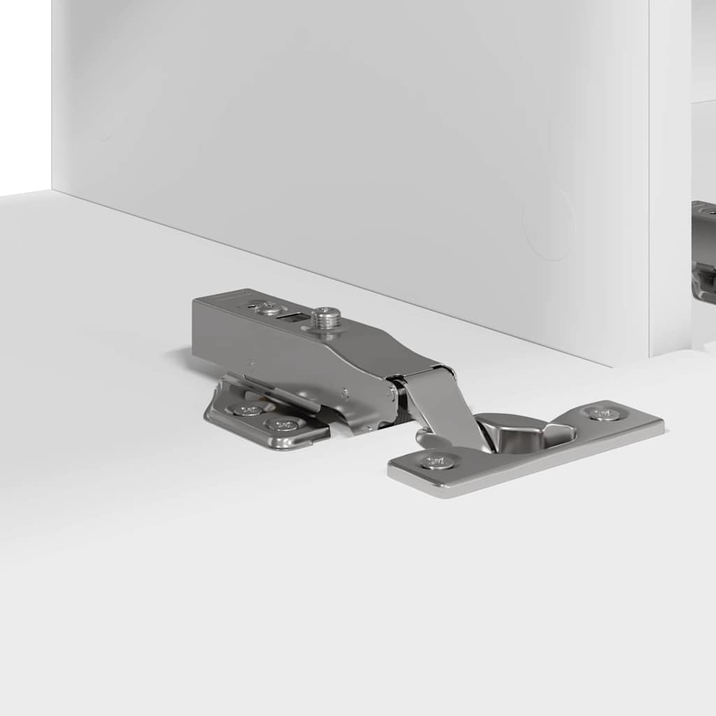 TV vægskab 98 x 31 x 29,5 cm Hvid Konstrueret træ